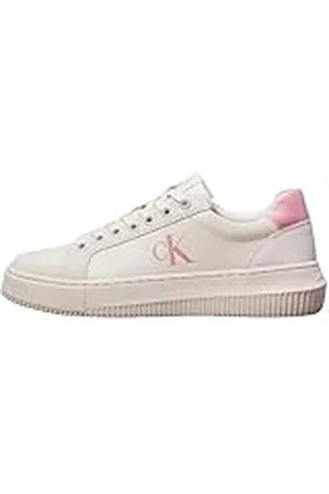 Calvin Klein Jeans CHUNKY CUPSOLE LTH MG LTH Zapatillas deportivas Mujer, Beige (Eggshell/Dusty Rose), 40 EU