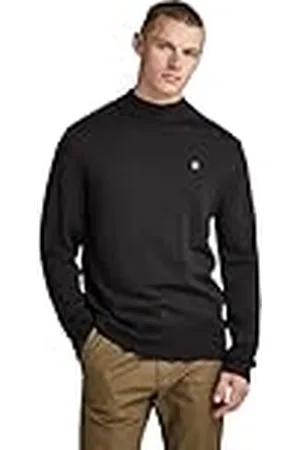 G-Star Para Hombre Jersey Premium Core Mock Knitted, , S