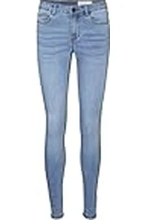 Noisy May NMBILLIE NW Skinny Jeans VI059LB Noos, Azul Claro (Light Blue Denim), 30W / 30L para Mujer