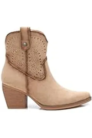Refresh Botas Camperas Mujer Beige - Calzado Cómodo y Versátil - Moda casual - Modelo 17251802 (Talla 37)