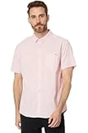 Hurley Tejido elástico de Manga Corta One & Only Camisa, , L para Hombre