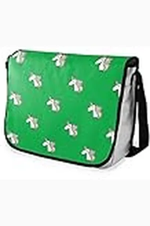 Bonamaison Bolsa de Mensajero para Estudiantes, con impresión Digital, Bolsa de mensajería, Bolsa de Hombro, para niños, niñas, niños, tamaño: 29 x 36 cm