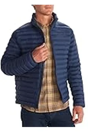 Marmot Hombre Echo Featherless Jacket, Chaqueta de invierno ultraligera con aislamiento sintético, chaqueta cálida para exteriores, acolchada repelente al agua, , S