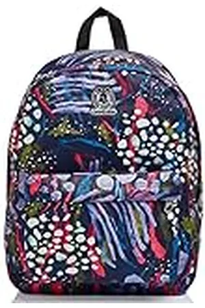 Invicta Mochila Benin S Abstract Jungle, Multicolor - Mochila de Negocio, Trabajo, Diario, Viaje, Escolares, para Hombres, Mujeres y Adolescentes - Mochila Viaje
