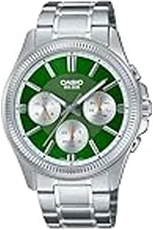 Casio Reloj Analógico para Hombres de Cuarzo con Correa en Metal MTP-1375D-3AVDF