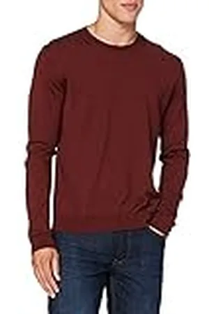 Falke Crewneck - Camiseta de Manga Larga para Hombre, Hombre, 60000, , Large