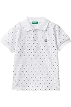 Benetton Camiseta Polo M/M 38yvg300i Camisa, , 104 cm para Niños