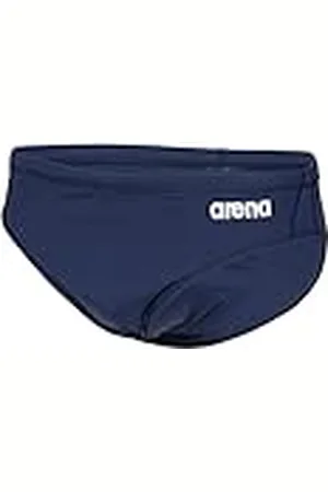 Arena Solid Team Junior Bañador para Niños, Secado Rápido, Tejido MaxLife Eco , Resistente al Cloro y Protección UV 50+