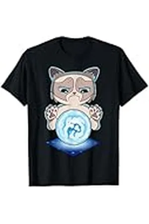 Grumpy Cat Gato gruñón adivino Camiseta
