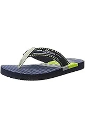 QS by s.Oliver 47104, Sandalias Unisex niños, Azul (Navy 805), 34 EU