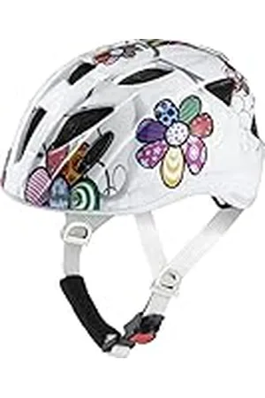 Alpina Unisex - Niños, XIMO Flash Casco de Bicicleta, White Flower Gloss, 47-51 cm