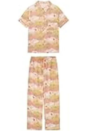 Women secret Pijama Camisero 100% algodón Pantalones Pyjama, , XS para Mujer