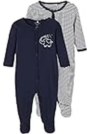 NAME IT Nbnnightsuit 2P W/F Y/D Core Noos Ftbol, , 68 Unisex bebé