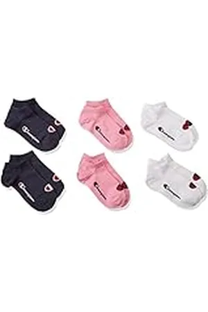 Champion Core Junior 6PP Sneaker, Calcetines, para Niños, , 27-30