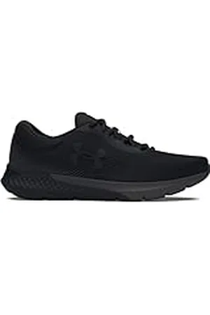 Under Armour UA Charged Rogue 4 Deportivas de hombre para correr, ligeros zapatos de deporte para hombre, color negro/negro/negro