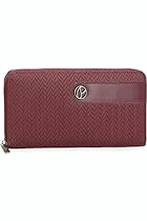 Pepe Jeans Sprig Billetero con Tarjetero Rojo 19,5x10x2 cms Piel sintética by Joumma Bags