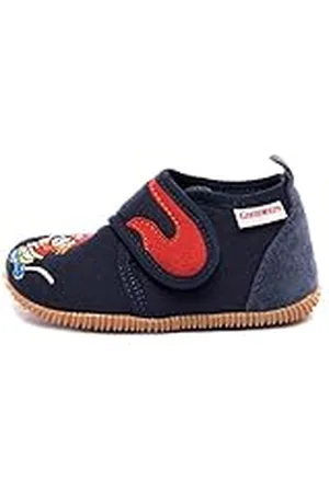 Giesswein Serfaus - Slim Fit Zapatillas, Niños, Azul Oscuro (Dark Blue), 21 EU