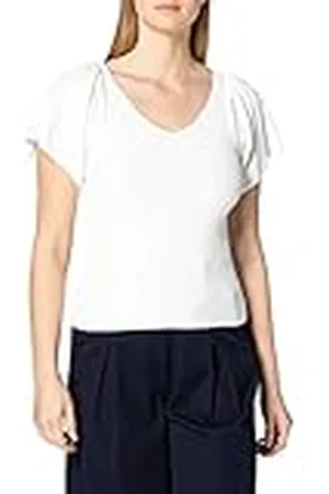 ONLY Onlleelo S/S Back Pullover Knt Noos Camiseta, , S Mujeres