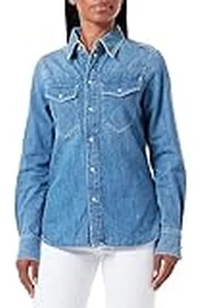 G-Star Para Mujer Slim Denim shirt wmn, , S