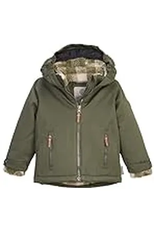 Killtec Chaqueta funcional para niños con capucha FIOW 56 MNS JCKT, musgo, 86/92, 43368-000