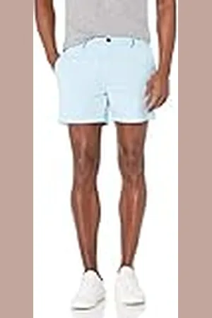 Amazon Pantalón Corto Chino con Parte Delantera Plana y Ajuste Estrecho con Cómoda Parte Elastizada (Anteriormente Goodthreads) Hombre, , 40W