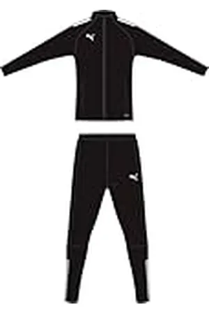 PUMA Teamliga Tracksuit Chándal, Hombre, Black Blanco, M