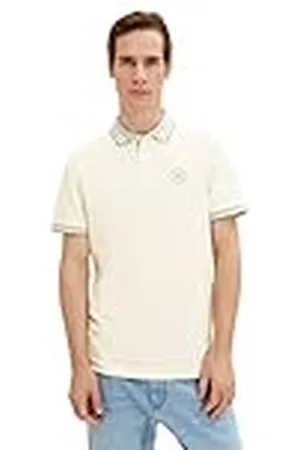 TOM TAILOR 1035641 Polo, 18592-Vintage Beige, 3XL para Hombre