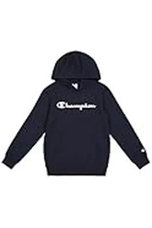 Champion Legacy Boy-Big Logo Hoodie Sudadera con Capucha, , 15-16 Years para Niños