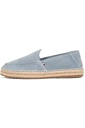 Tommy Hilfiger Alpargatas Hombre Flex Loafer con logotipo, Gris (Overcast Grey), 45