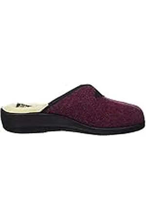 Fischer Fischer Dora, Pantuflas Mujer, Rojo (Burgund 320), 36 EU