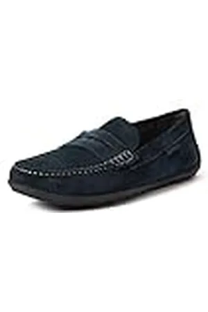 Geox J New Fast Boy A, Mocasines para Niño, Azul (Navy) , 30 EU