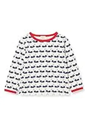 loud + proud Camiseta de Manga Larga con Estampado de Hormigas, Certificado Gots, , 110-116 cm Unisex niños