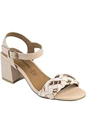 Chattawak 18carlinabeige37, Sandalia con talón Mujer, , 37 EU
