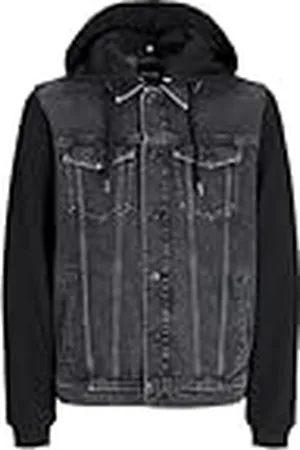 JACK & JONES Jjijean Jjjacket W Sweat Wi 204 Chaqueta Vaquera, , S para Hombre