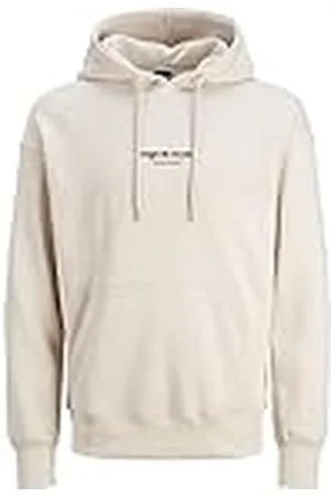 JACK & JONES Jorvesterbro Sudadera Con Capucha Sudadera con capucha, Hombre, Moonbeam, L