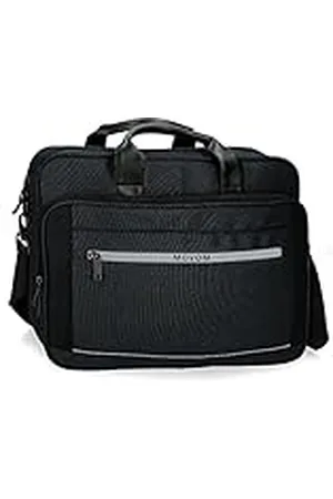 MOVOM Trimmed Maletín para Portátil Doble Compartimento Adaptable 15,6" 40x30x11 cms Poliéster