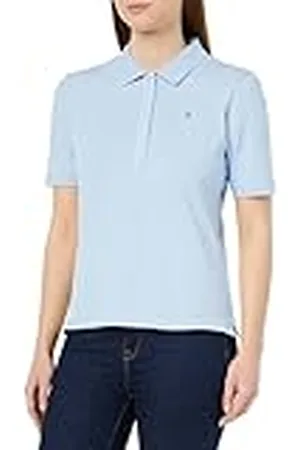 Tommy Hilfiger 1985 REG Pique Polo SS WW0WW37820 Polos de Manga Corta, , S para Mujer