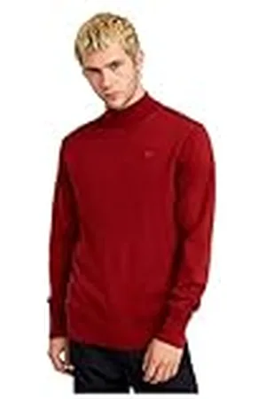 G-Star Para Hombre Jersey Premium Core Mock Neck Knitted, , M