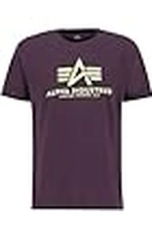 Alpha Industries Basic T-Shirt Camiseta, , L para Hombre