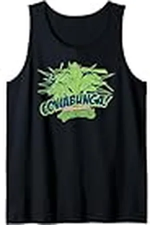 Teenage Mutant Ninja Turtles ¡Leo Raph Donnie y Mikey Cowabunga de TMNT! Camiseta sin Mangas