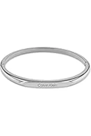Calvin Klein Brazalete Rígido para Mujer Colección FACETED de Acero Inoxidable - 35000045