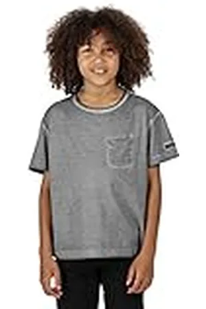 Regatta Ayan - Camiseta Transpirable De Algodón Y Manga Corta T-Shirts/Polos/Vests, Unisex niños, , 3-4