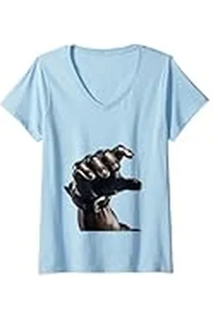 Art Mujer Mano Camiseta Cuello V