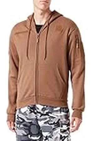 Mil-tec Chaqueta con capucha-11472019 Capucha, Dark Coyote, Medium para Hombre
