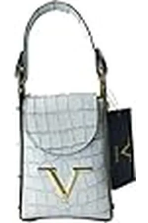 19V69 Italia Leather Coco Lam – White, Bag para Mujer, Color Blanco