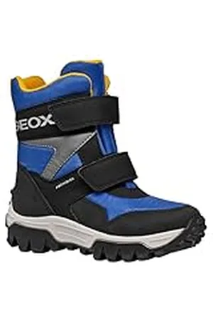 Geox J Himalaya Boy B ABX, Bota de Nieve, Royal/Black, 24 EU