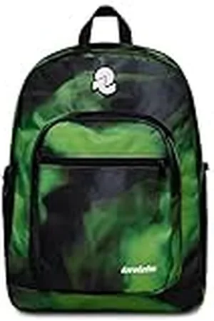 Invicta Mochila Doble Compartamiento JELEK BACKPACK FANTASY GRS, Smoky Green - Mochila Trabajo, Diario, Viaje, Escolares, Escuela Secundaria, Colegio, Universidad, para hombres, mujeres y adolescentes
