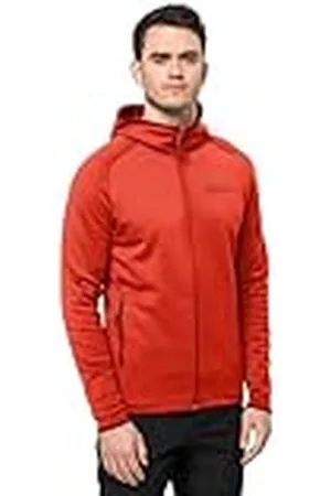 Jack Wolfskin Baiselberg Jersey, Rojo Brillante, L para Hombre