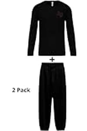 American College Pyjama Polaire Pour Enfant Garçon Juego de Pijama, , 8 años (Pack de 2) para Niños