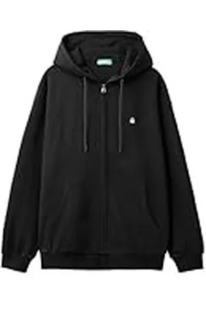 Benetton Chaqueta C/CAPP M/L 342ZU500P Sudadera sin Capucha, , XL Hombres